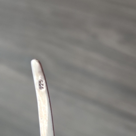 13.25" Sterling Silver Collar Necklace - Picture 4 of 4